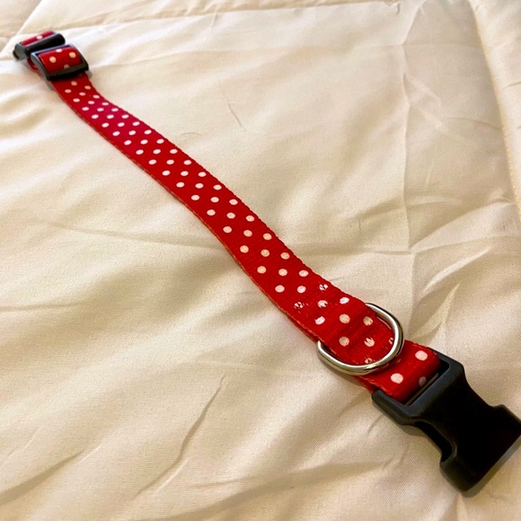Small Dog Collar - Polka Dots - Picture 2 of 6